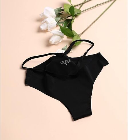 abandi Women’s Seamless Underwear Criss Cross Hollow Out Bikini Panties Illumination String No Show Hipster Briefs in Saudi Arabia