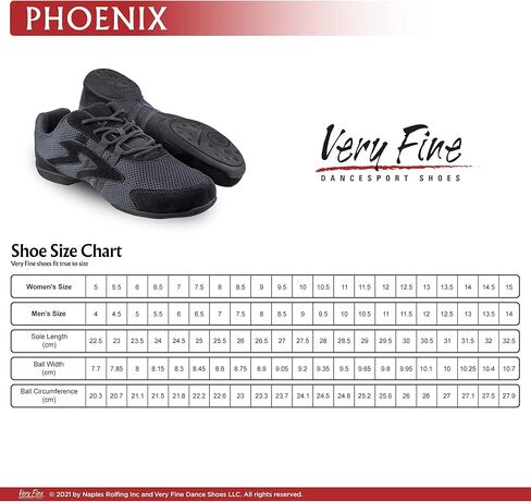 فيري فاين حذاء رقص للبالغين من الجنسين من فينيكس بي in Kuwait