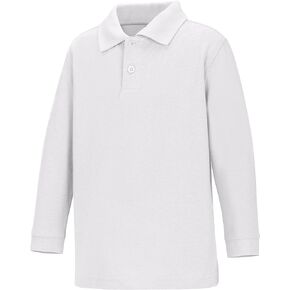 Classroom School Uniforms Kids' Toddler Preschool Unisex Long Sleeve Pique Polo
