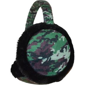 Camo Fluffy Ear Muffs for Men and Women, Fuzzy Adult Earmuffs, Adjustable Winter Ear Warmer Headband in Saudi Arabia