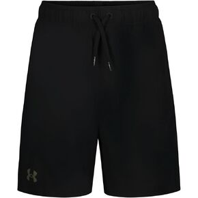 كرة الطائرة المبطنة المضغوطة للأولاد من Under Armour، وسروال السباحة، وشورت مع إغلاق برباط وحزام خصر مطاطي