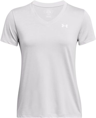 تي شيرت نسائي من Under Armour بأكمام قصيرة ورقبة على شكل حرف V in Kuwait