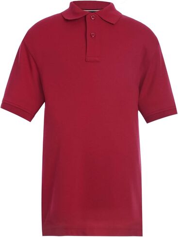 Tommy Hilfiger Kids' Short Sleeve Interlock Co-ed Polo Shirt, Boys & Girls School Uniform Clothes in Saudi Arabia