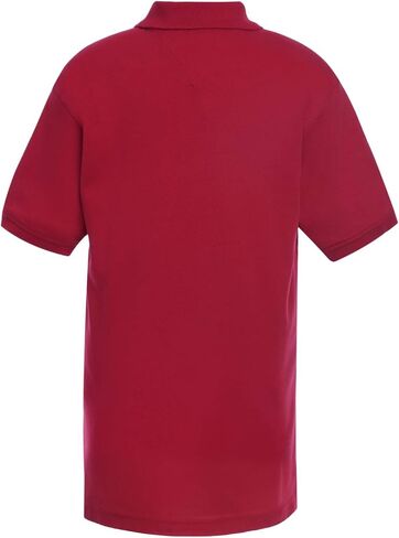 Tommy Hilfiger Kids' Short Sleeve Interlock Co-ed Polo Shirt, Boys & Girls School Uniform Clothes in Saudi Arabia