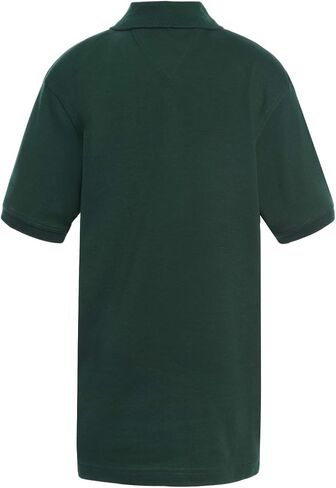 Tommy Hilfiger Kids' Short Sleeve Interlock Co-ed Polo Shirt, Boys & Girls School Uniform Clothes in Saudi Arabia