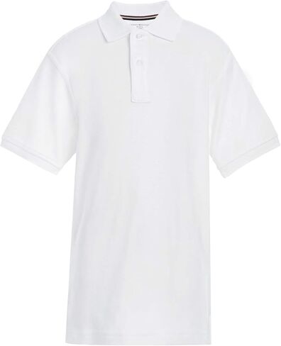 Tommy Hilfiger Kids' Short Sleeve Interlock Co-ed Polo Shirt, Boys & Girls School Uniform Clothes in Saudi Arabia