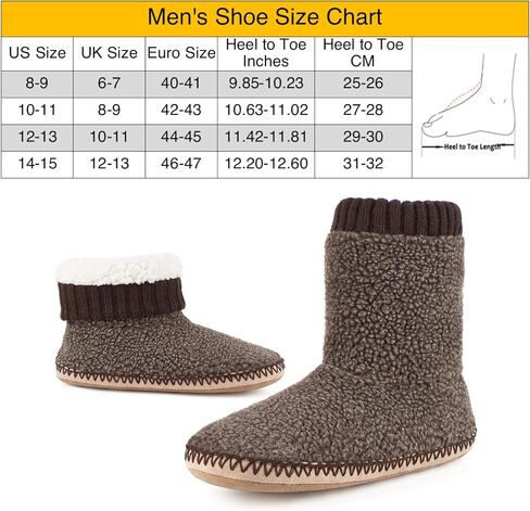 cosyone1997 شباشب مريحة للرجال في الأماكن المغلقة، أحذية منزلية غامضة مع نعال مانعة للانزلاق، جوارب موكاسين دافئة ناعمة، هدايا شتوية لعيد الميلاد الفريد in Kuwait