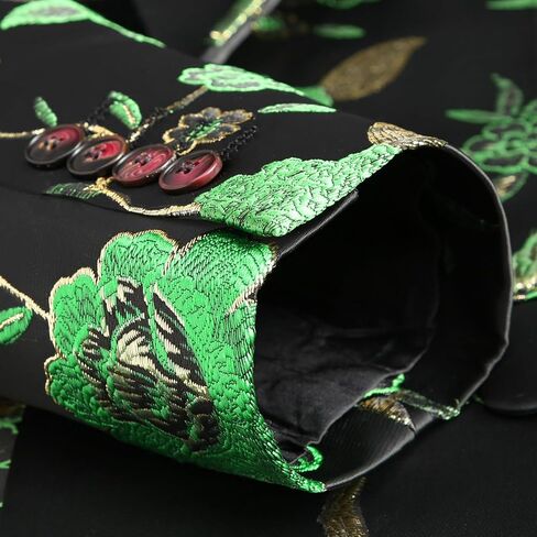 Rogers & Morris Blazer for Men Casual Slim fit Suit Jacket Dress Party Floral Men's Sport Coat Chaqueta de Traje para Hombre in Kuwait