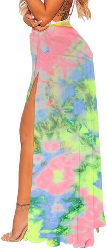 LIENRIDY Women's Swimsuit Cover Up Summer Beach Wrap Skirt Swimwear Bikini Cover-ups in Saudi Arabia