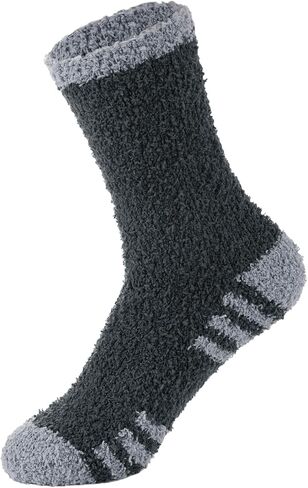 Century Star Fuzzy Socks Cozy Fluffy Warm Socks for Men Super Soft Winter Indoors Home Sleeping Christmas Socks in Saudi Arabia