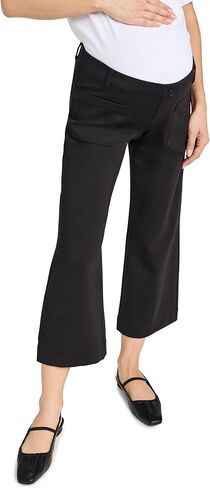 Ingrid & Isabel Women's Angle Length Wide Leg Ponte Pants in Kuwait