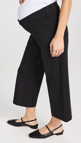 Ingrid & Isabel Women's Angle Length Wide Leg Ponte Pants in Kuwait