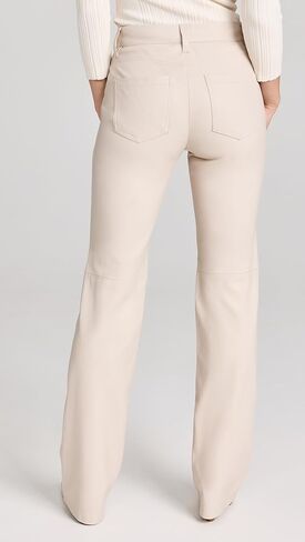 بنطال BLANKNYC نسائي من الجلد النباتي Hoyt Mini Boot Cut in Kuwait