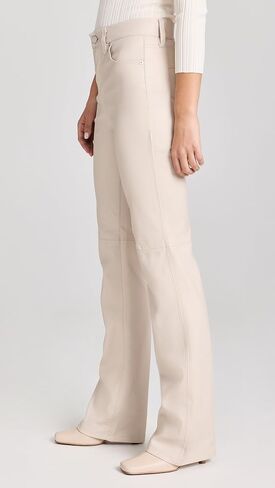 بنطال BLANKNYC نسائي من الجلد النباتي Hoyt Mini Boot Cut in Kuwait