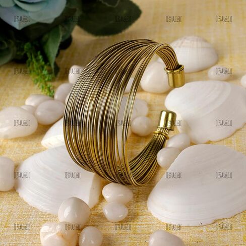 BiiU Stylish, durable, simple yet generous metal bracelet completes the casual or formal look, iron in Kuwait