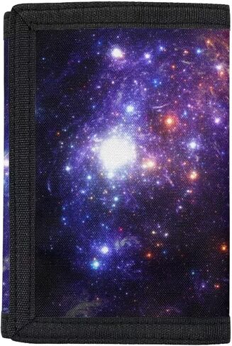 محفظة رياضية خارجية ثلاثية الطي من دوليو وولف للأطفال، محفظة للأولاد تتراوح أعمارهم بين 7 و10 سنوات، حامل بطاقة الائتمان وجيب نقدي ومحفظة سفر للمراهقات والفتيات in Kuwait