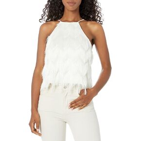 Ramy Brook Women's Veron Sleeveless Fringed Top