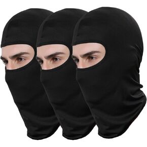 BYONGCHO Balaclava Cover Full Face Mask Sun Black Neck Warmer Hat Men Windproof Masks for Outdoor Motorcycle Ski Hiking