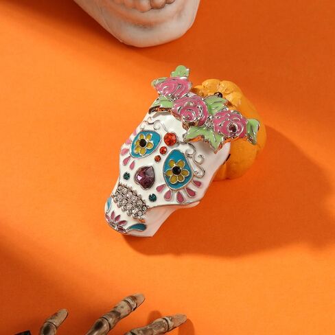 بروش حفلات الهالوين من ZMNNOPPAB للجمجمة للنساء، هدية عطلة الهالوين للأطفال والفتيات... in Kuwait