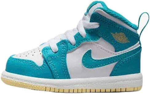 nike Air Jordan 1 Mid Toddler Aquatone/Celestial Gold-White DQ8425 400 in Kuwait