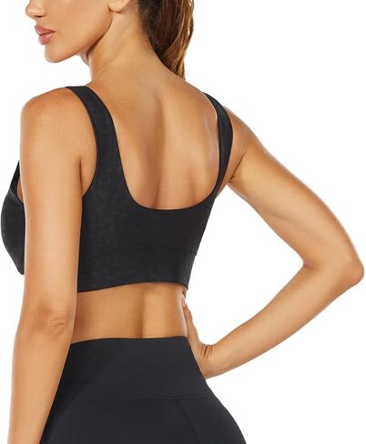 حمالات صدر رياضية من ADOREISM للنساء ذات دعم متوسط ​​للجري واليوجا وحمالات صدر للتمرين in Kuwait