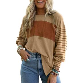 Dokotoo Long Sleeve Tops for Women 2023 Womens T Shirts for Women Fitted Shirts