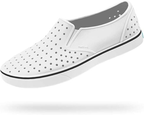 Native Shoes, Miles, Kids Shoe, Shell White/Shell White, 4 M US Big Kid in Saudi Arabia