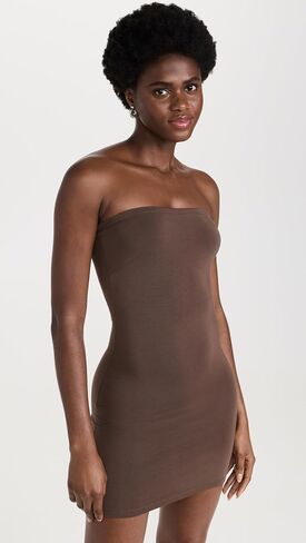Stripe & Stare Women's Stripe and Stare x Camille Charriere Bandeau Slip Dress in Saudi Arabia