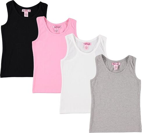 Pink Angel 4 قطع بناتي Racer Back Tank in Kuwait