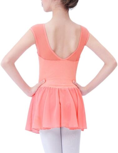 YYKSYDPT Girl’s Ballet Leotards Toddler Ballet Outfit Dance Activewear Dress Skirted(Toddler/Little Girl/Big Girl) in Saudi Arabia