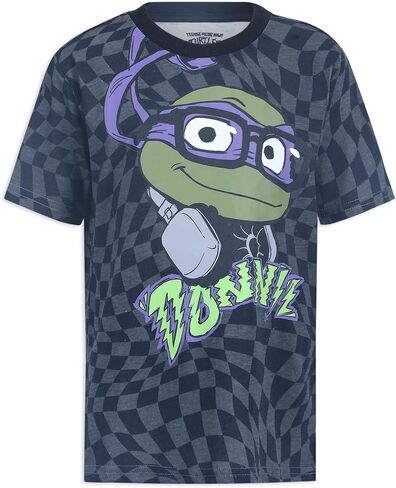 تي شيرت Nickelodeon Teenage Mutant Ninja Turtles TMNT للأولاد مكون من 4 تي شيرتات رافائيل ليوناردو مايكل أنجلو دوناتيلو in Kuwait