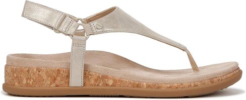 Vionic Women's Copal Kirra Fashionable Strappy Flat Sandals-Supportive Ladies Comfort Sandals that Includes a Concealed Orthotic Insole Sizes 5-12 in Saudi Arabia