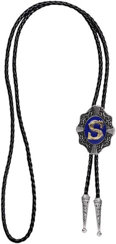 عقد زفاف من Himongoo باللون الأزرق من ABC إلى Z Bola Bolo Tie للرجال والنساء وربطة عنق رعاة البقر الغربية in Saudi Arabia