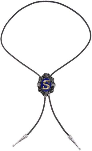 عقد زفاف من Himongoo باللون الأزرق من ABC إلى Z Bola Bolo Tie للرجال والنساء وربطة عنق رعاة البقر الغربية in Saudi Arabia