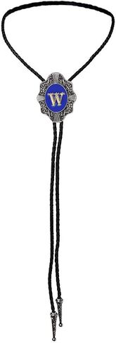 عقد زفاف من Himongoo باللون الأزرق من ABC إلى Z Bola Bolo Tie للرجال والنساء وربطة عنق رعاة البقر الغربية in Kuwait