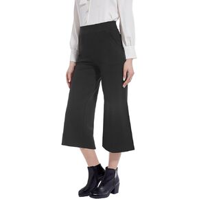 Tapata Women Wide Leg Capri Pants Autumn Dresses with Pockets