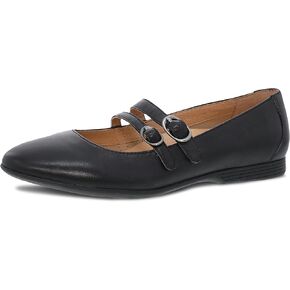 Dansko Leeza Ballerina Flats for Women – Comfortable Flat Shoes with Arch Support – Versatile Casual to Dressy Footwear – Lightweight Rubber Outsole
