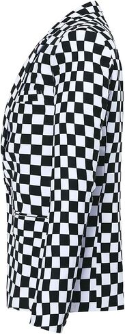 سترة رجالي أنيقة من Cloudstyle بتصميم نحيف كاجوال ومطبوعة بزر واحد in Kuwait