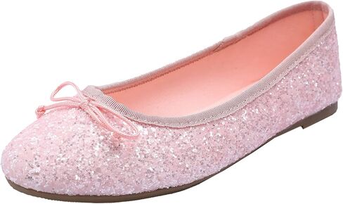FEVERSOLE Women's Macaroon Colorful Memory Foam Cushion Insock Patent Ballet Flat in Saudi Arabia