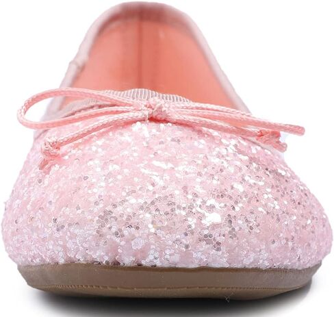FEVERSOLE Women's Macaroon Colorful Memory Foam Cushion Insock Patent Ballet Flat in Saudi Arabia