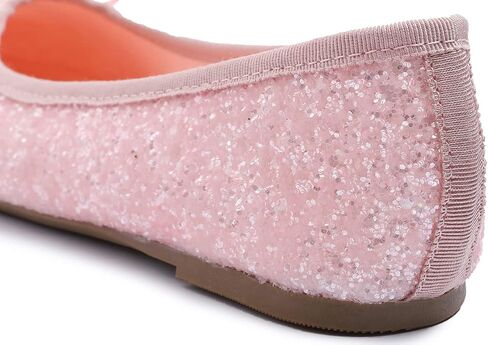 FEVERSOLE Women's Macaroon Colorful Memory Foam Cushion Insock Patent Ballet Flat in Saudi Arabia