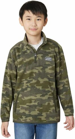 سترة صوفية من Eddie Bauer Kids Quest ربع بسحاب in Saudi Arabia
