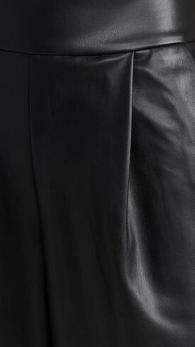 Susana Monaco Women's Faux Leather Crop Pants 28" in Saudi Arabia