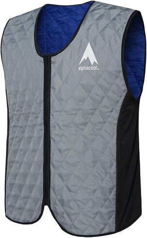 سترة التبريد Alphacool التبخيرية والقابلة لإعادة الاستخدام - ملابس قابلة للتمدد ومريحة للأيام الحارة خلال موسم الصيف in Kuwait