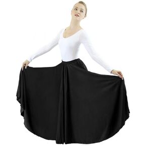 Danzcue Girls Long Full Circle Dance Skirt in Saudi Arabia