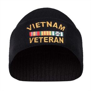 Rothco 17631 Vietnam Veteran Deluxe Embroidered Watch Cap