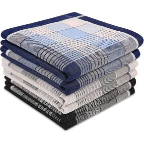Selected Hanky 100% Cotton Handkerchiefs for Men