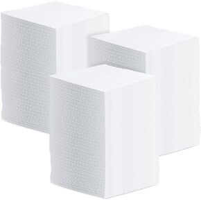 VitalCozy 150 Pack Mens Handkerchiefs White Cotton Handkerchiefs for Men 16 x 16 Inch Soft Square Hankies Father Husband Boyfriend Birthday Wedding Gifts Costume Accessories in Saudi Arabia