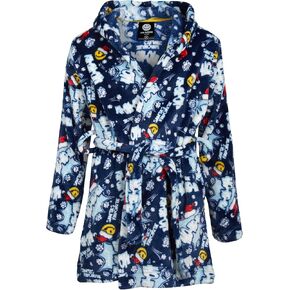 Joe Boxer Boys’ Bathrobe – Plush Fleece Winter Christmas Robe with Hood – Holiday Christmas Gift Bathrobe for Boys (S-L) in Saudi Arabia