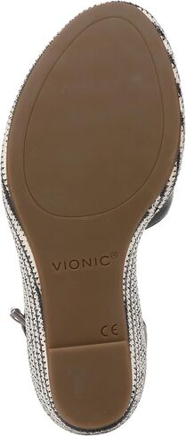 حذاء نسائي من Vionic Venus Marina بكعب عريض مريح - حذاء مريح بكعب عريض داعم يتضمن نعل داخلي تقويمي مخفي بمقاسات 5-12 in Kuwait